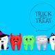 halloween candy and teeth